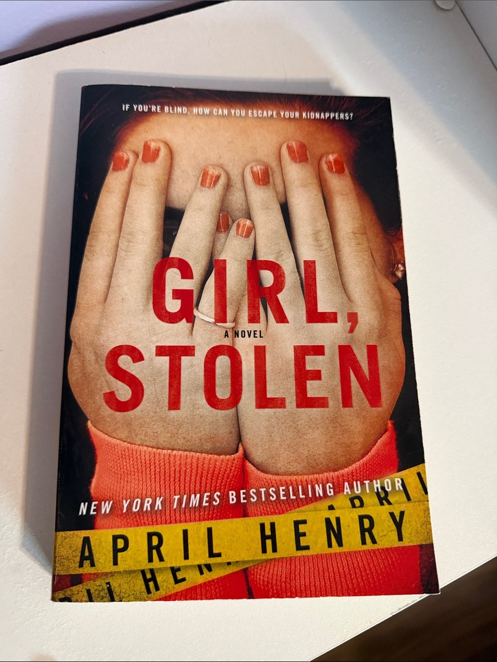 YA thriller book: Girl, Stolen by April Henry